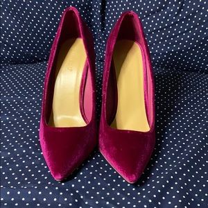 Faux Suede BAMBOO Heel